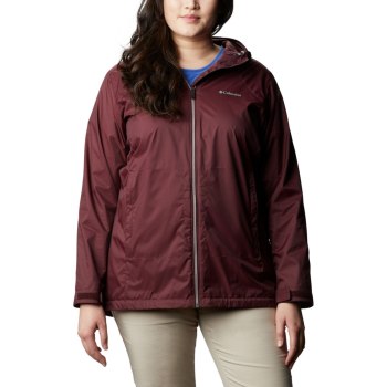 Columbia Ženske Jakne - Switchback Lined Long Plus Size Bordo | NBSF-19305